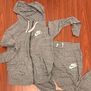 Nike Heather Gray Tracksuit